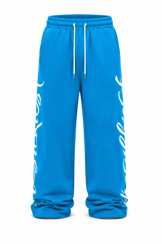 The Silkiest Sweatpants Blue