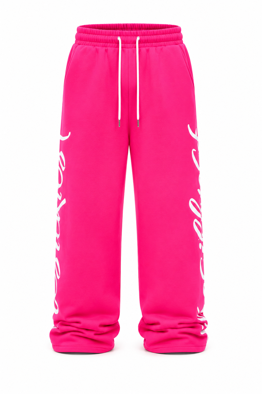Le jogging le plus soyeux rose