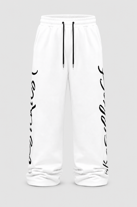 The Silkiest Sweatpants White